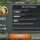 Some “bounties” you can complete to earn more rewards and coins.